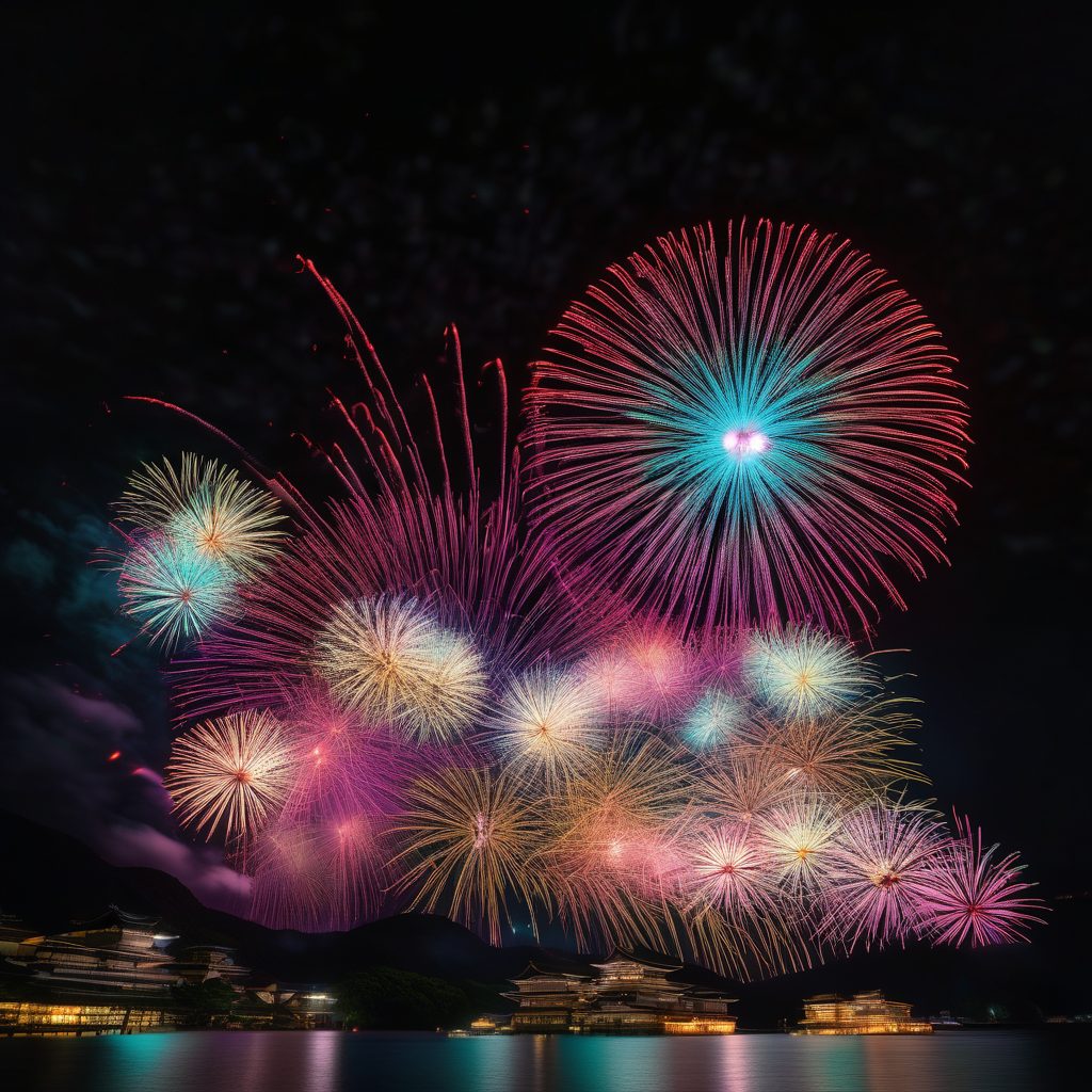 ふるさとわしままつり花火大会のイメージ