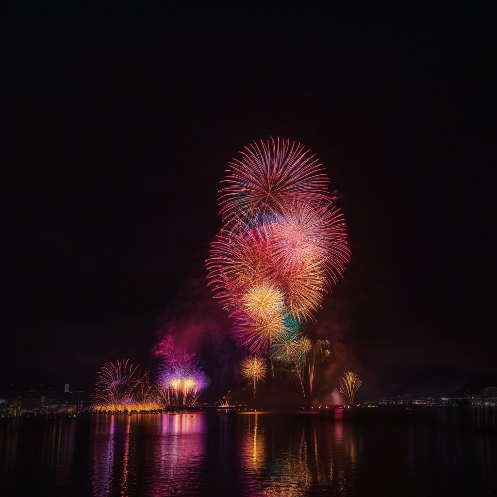 SBI舞花火 in 堺大魚夜市のイメージ