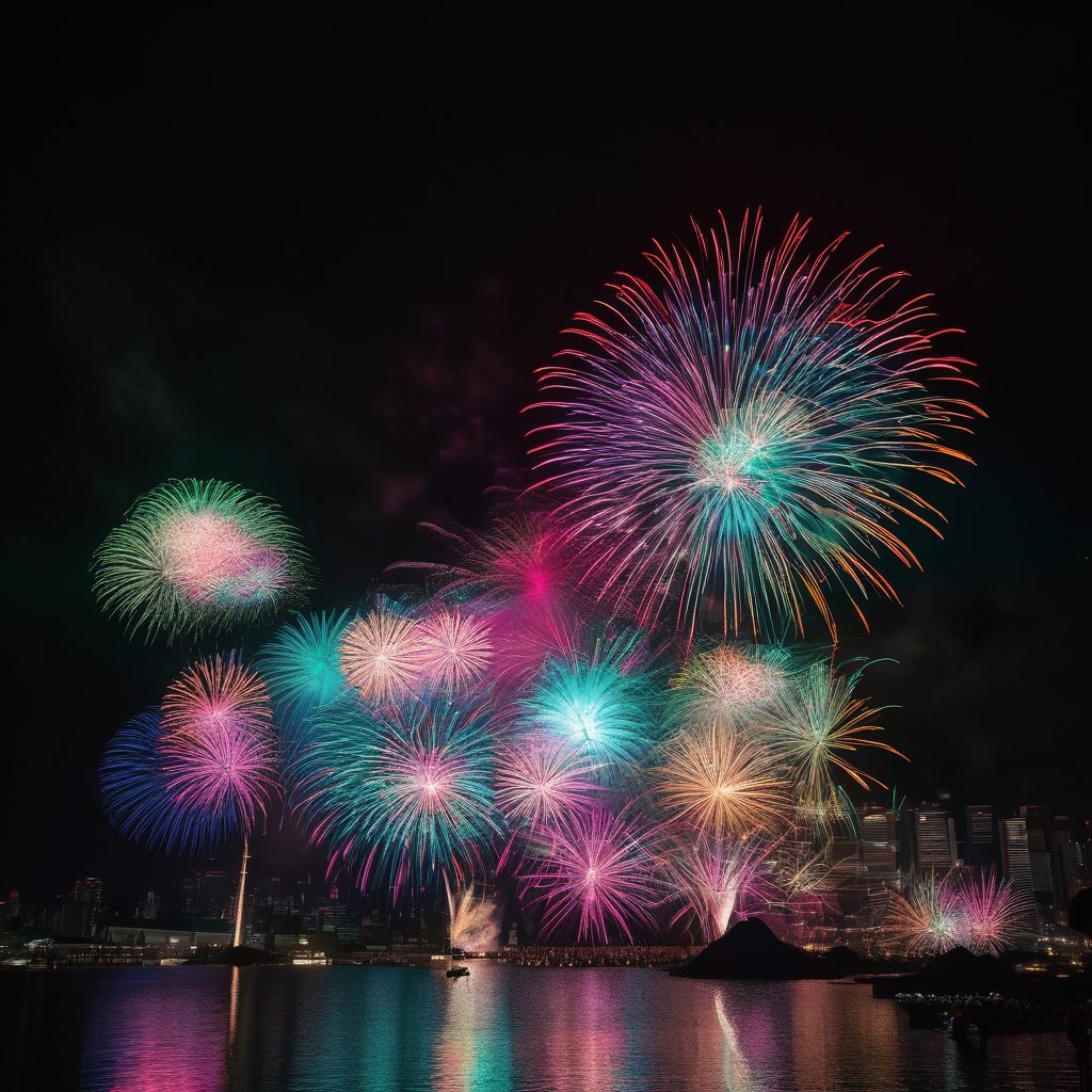 ひがよど祭り打ち上げ花火のイメージ