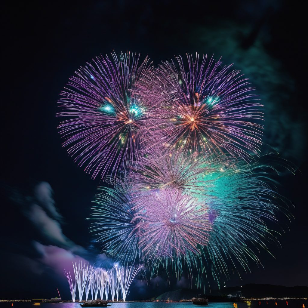 寄居玉淀水天宮祭花火大会のイメージ