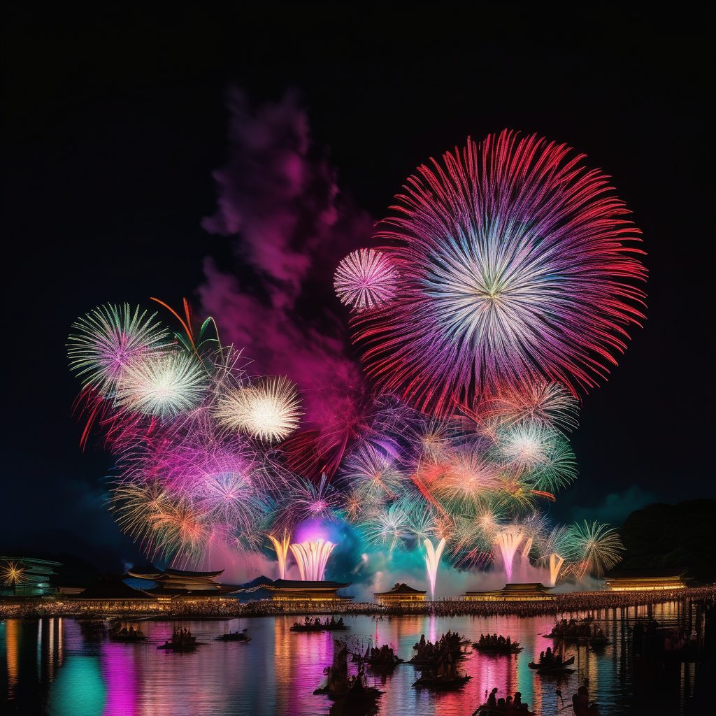ムーミンの日記念花火大会のイメージ