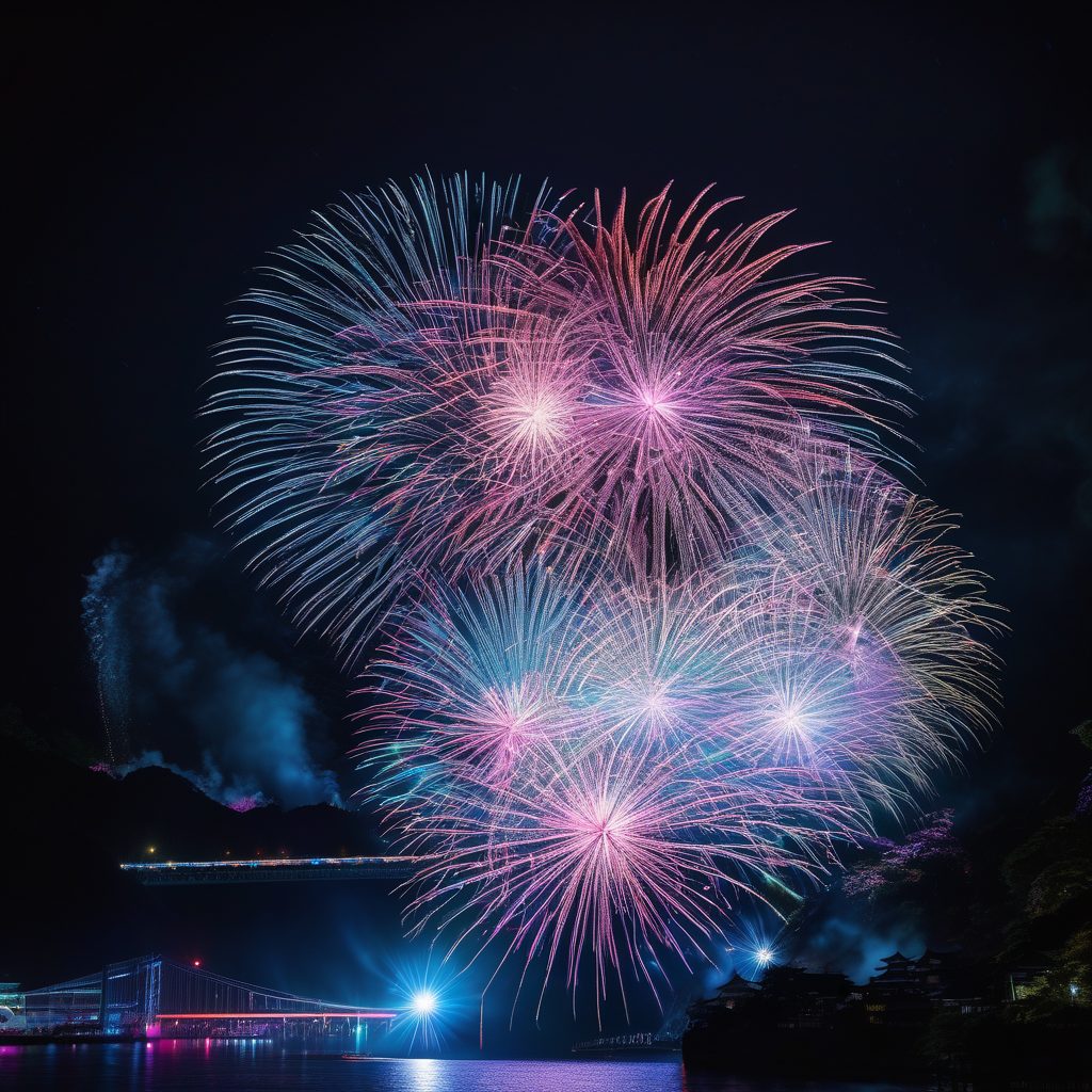 篠田の花火のイメージ