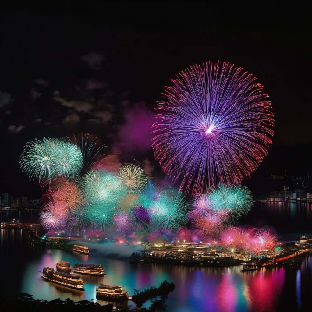 母里夏祭り花火大会のイメージ
