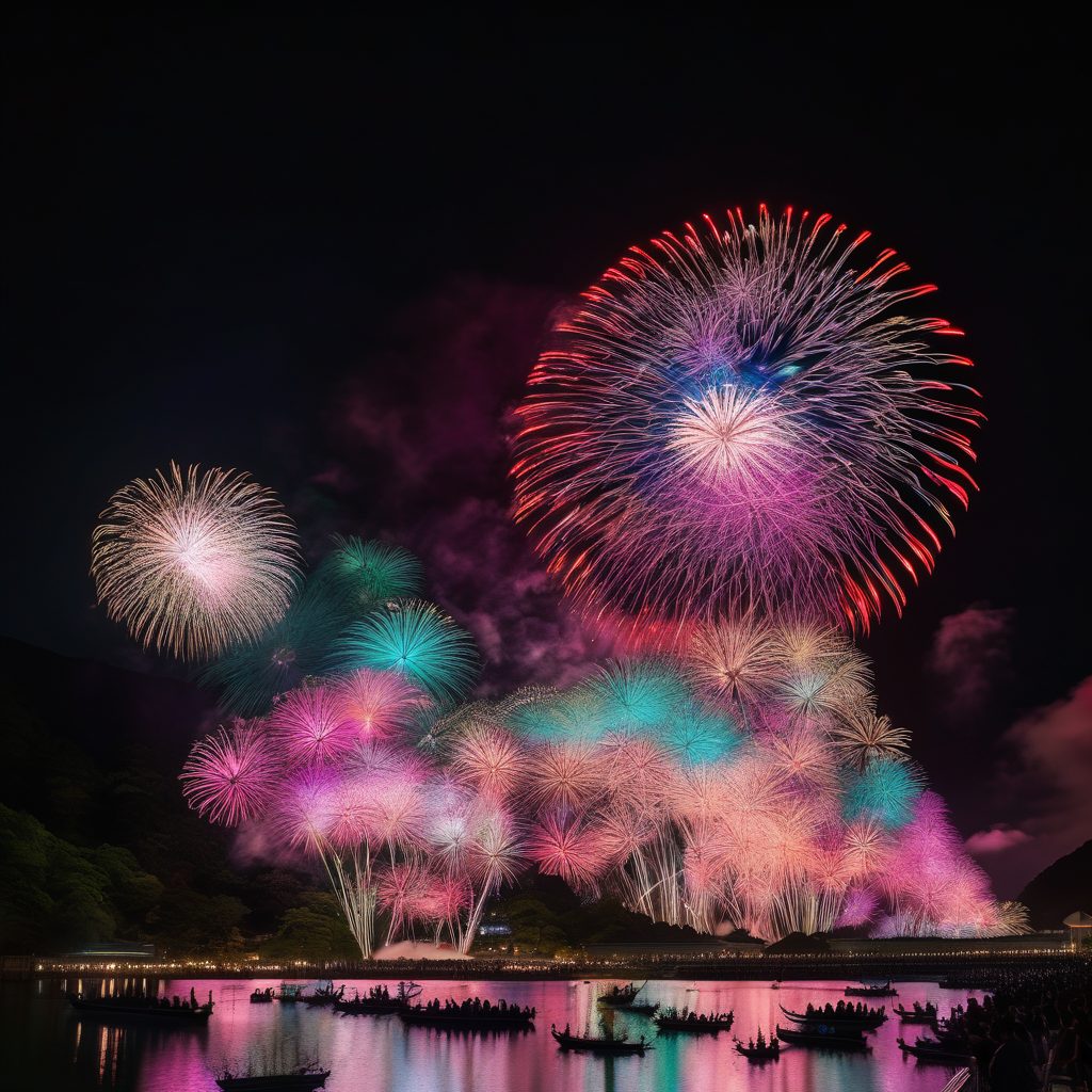 やすぎ月の輪まつり花火大会のイメージ