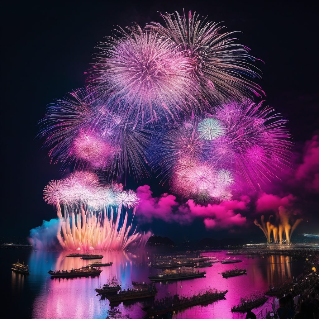 土肥夏まつり海上花火大会のイメージ