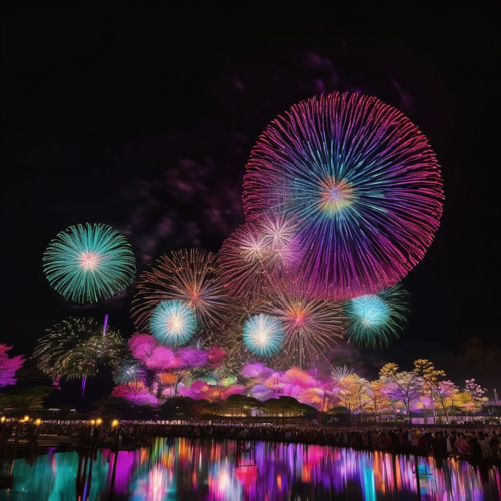 秋の熱海海上花火大会のイメージ