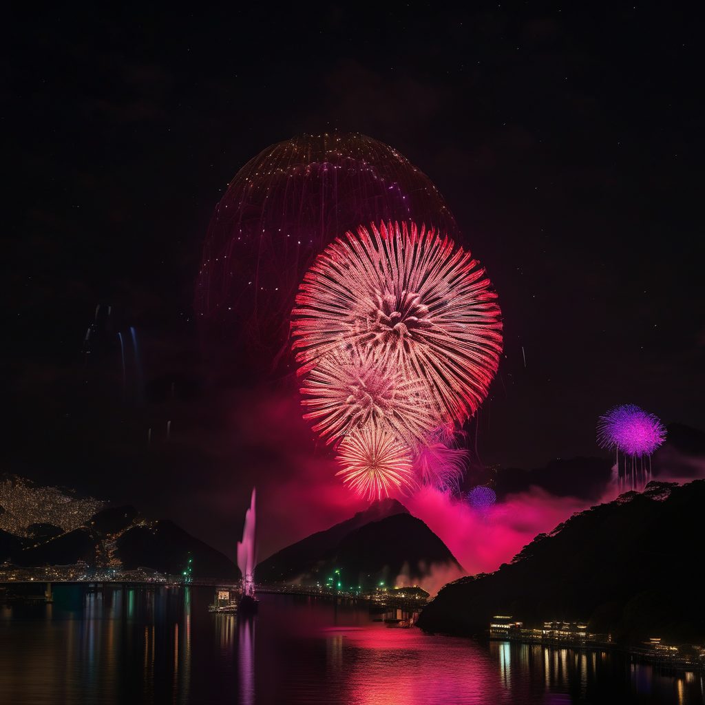 春の熱海海上花火大会のイメージ