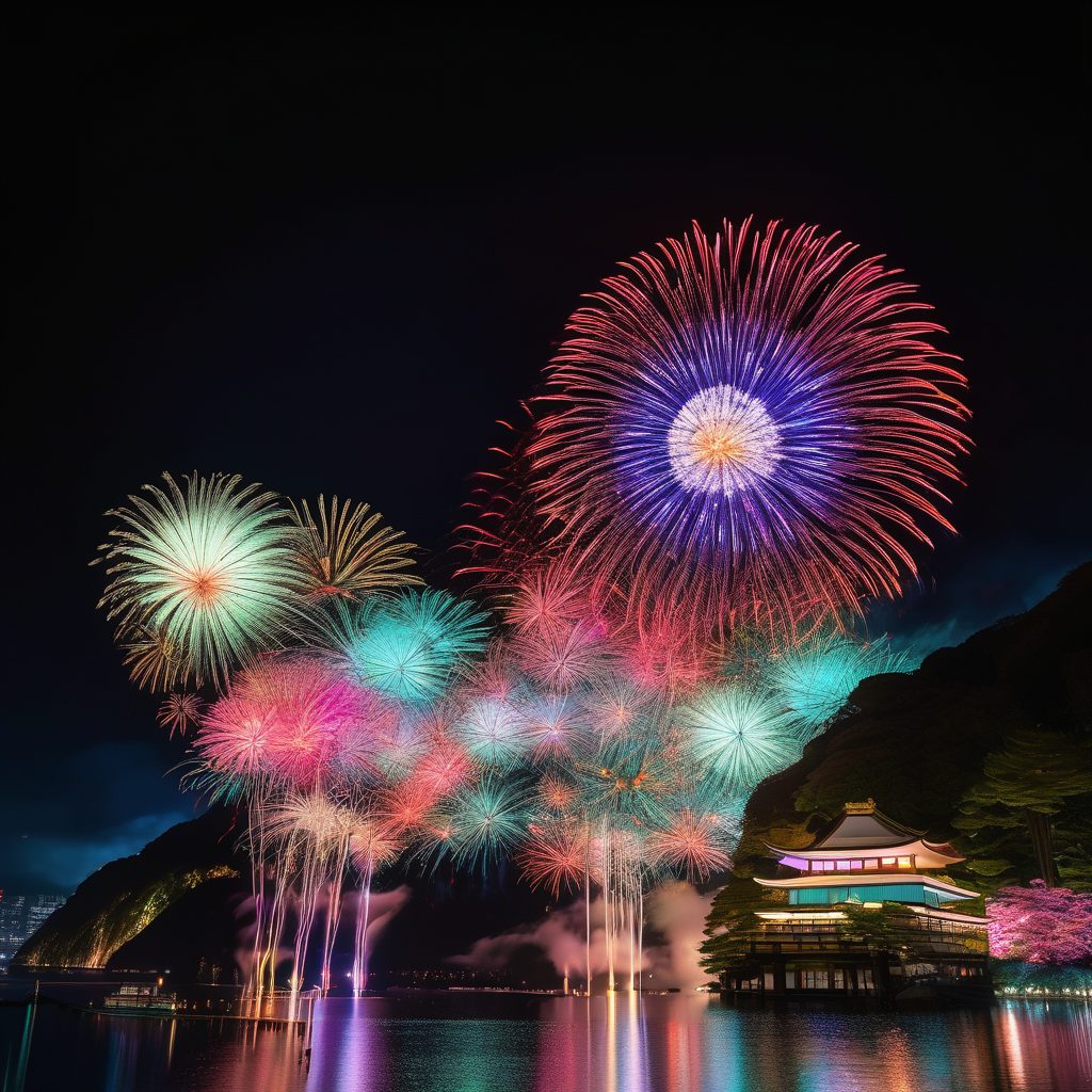 清水町湧水まつり手筒花火のイメージ
