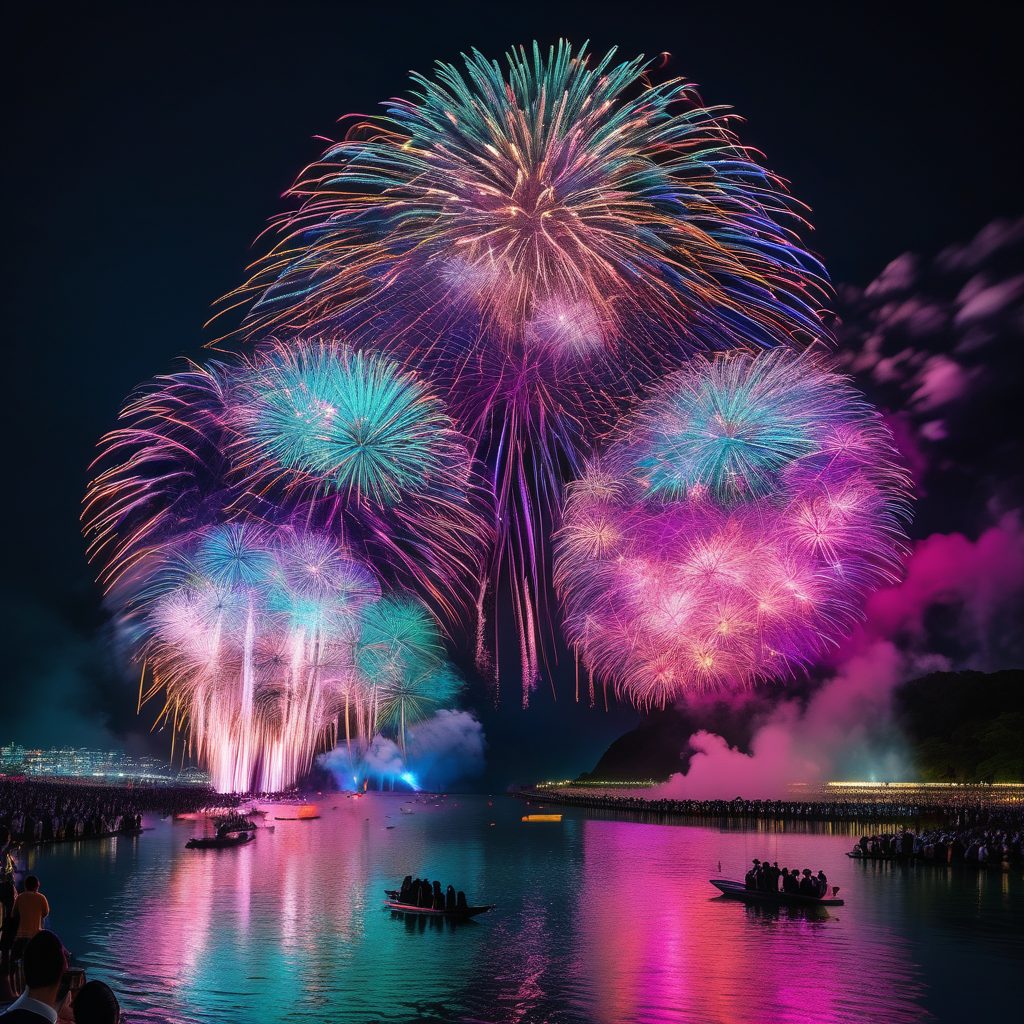 美馬市花火大会のイメージ