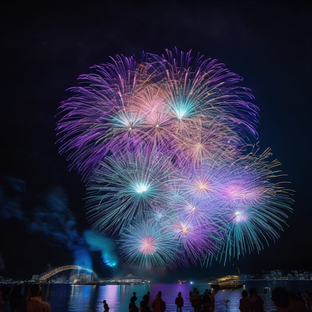 にしいや夏祭り打ち上げ花火のイメージ