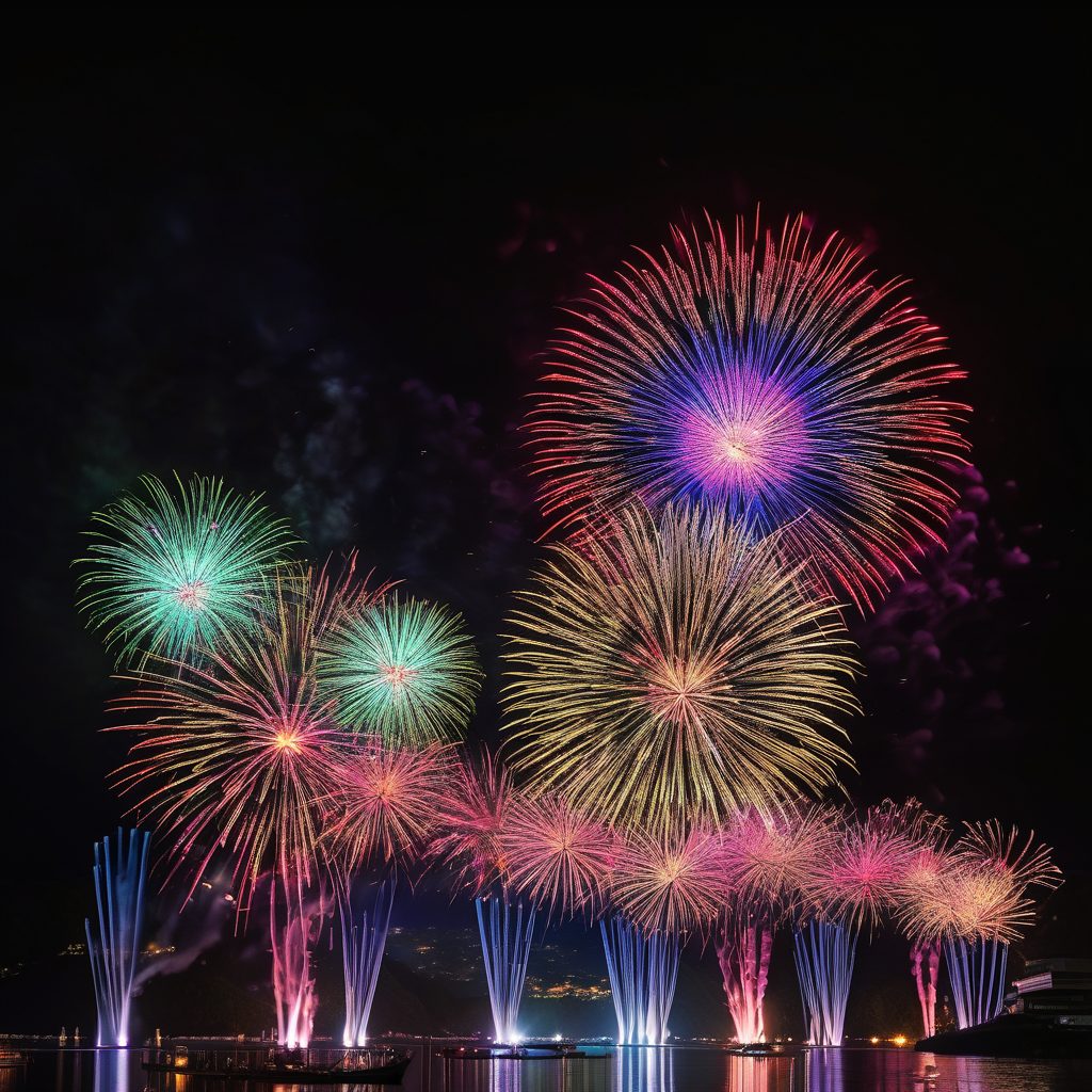 ふるさとづくり納涼夏まつり花火大会のイメージ