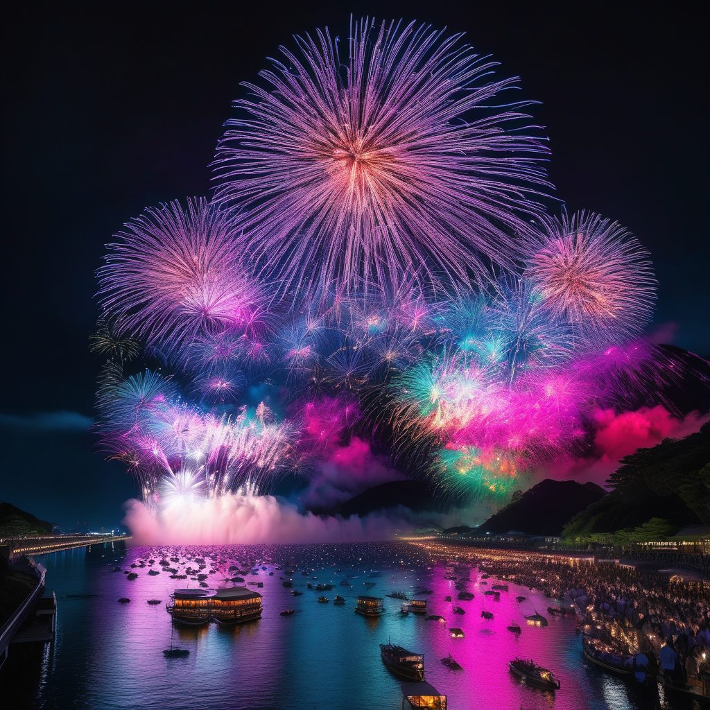 かみなか納涼祭花火大会のイメージ