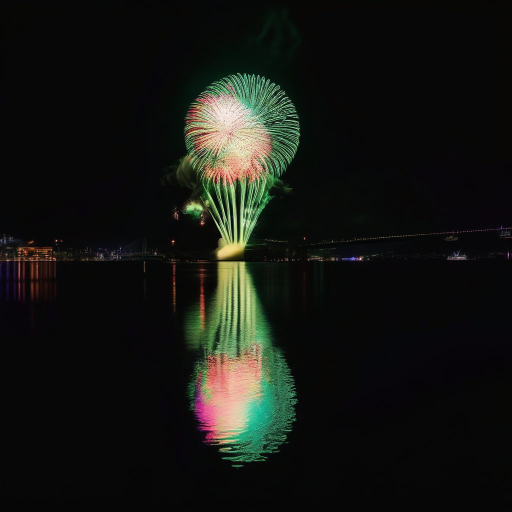 神山町広野地区夏祭り花火打ち上げのイメージ