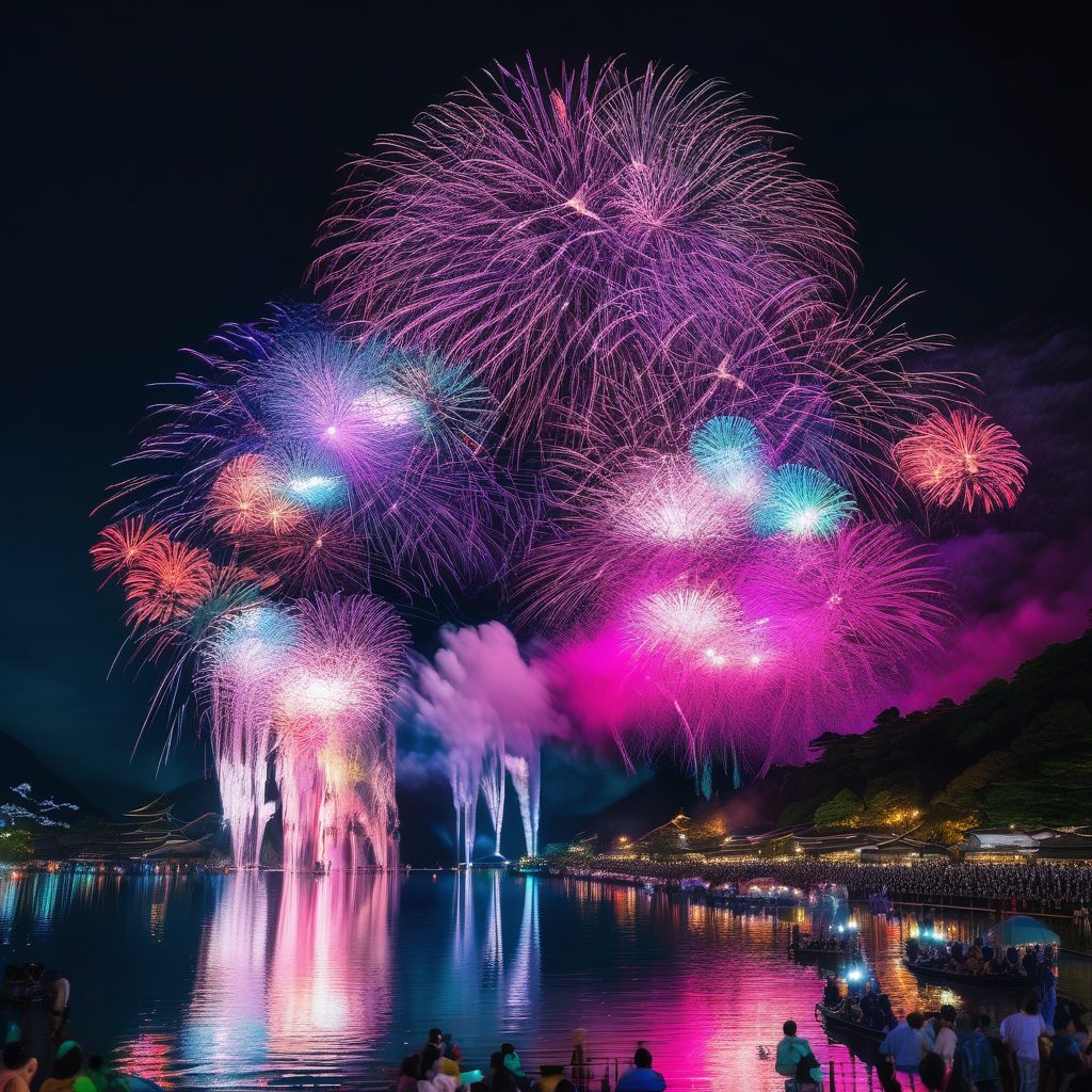 平和のつどい平和祈念花火のイメージ