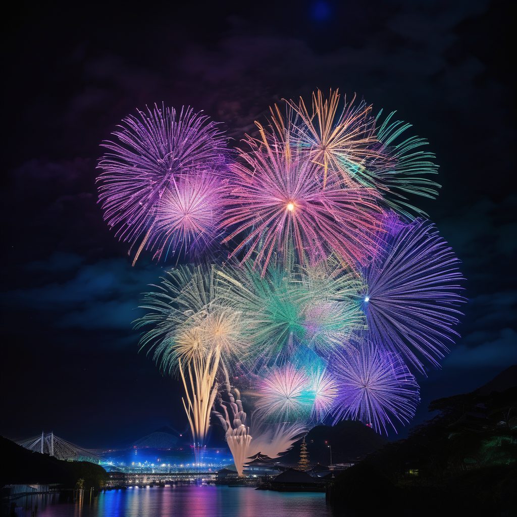 とりだい病院花火大会のイメージ