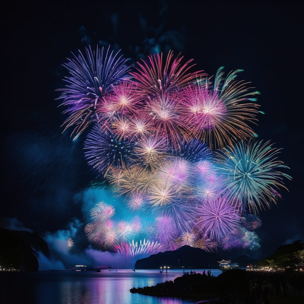 南紀白浜秋の花火フェスタのイメージ