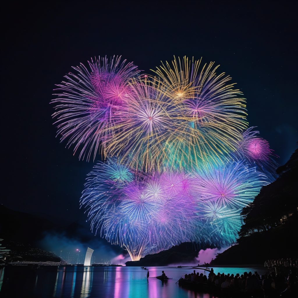 ゆざ町夕日まつり遊佐町民花火大会のイメージ