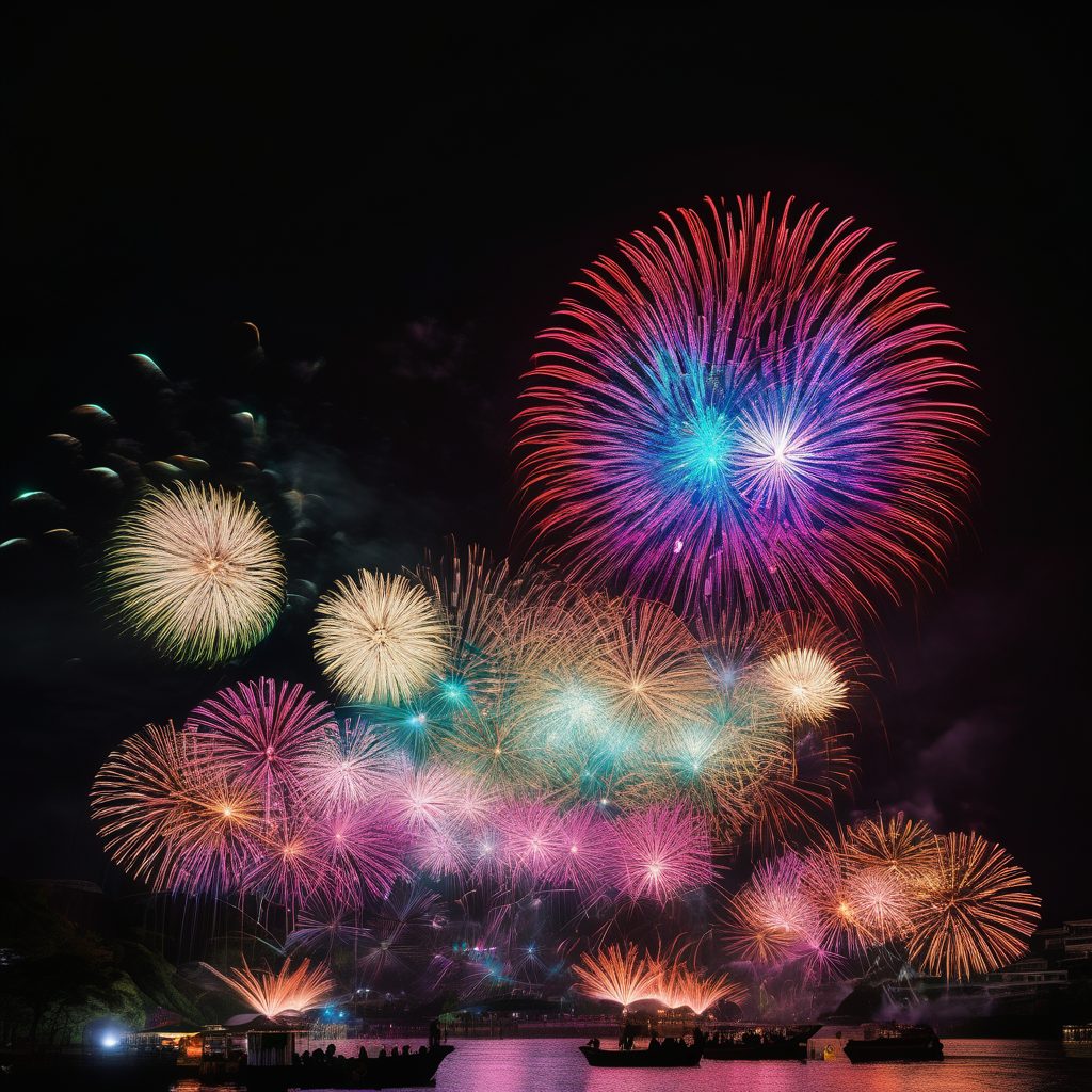 大蔵村納涼花火大会のイメージ