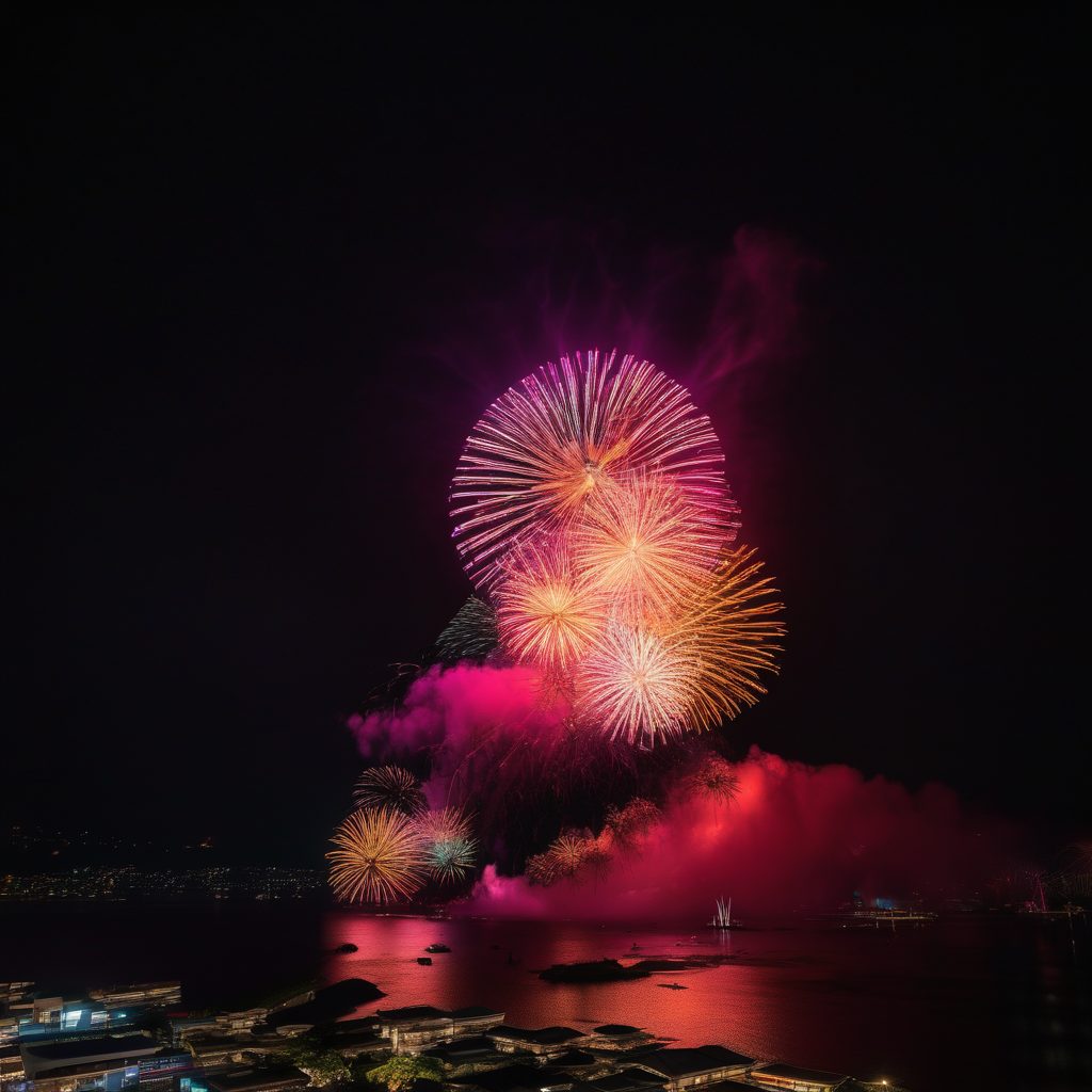 西湖竜宮祭花火大会のイメージ