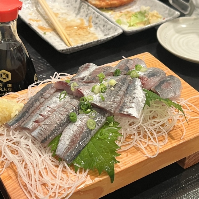 いわし亭の料理