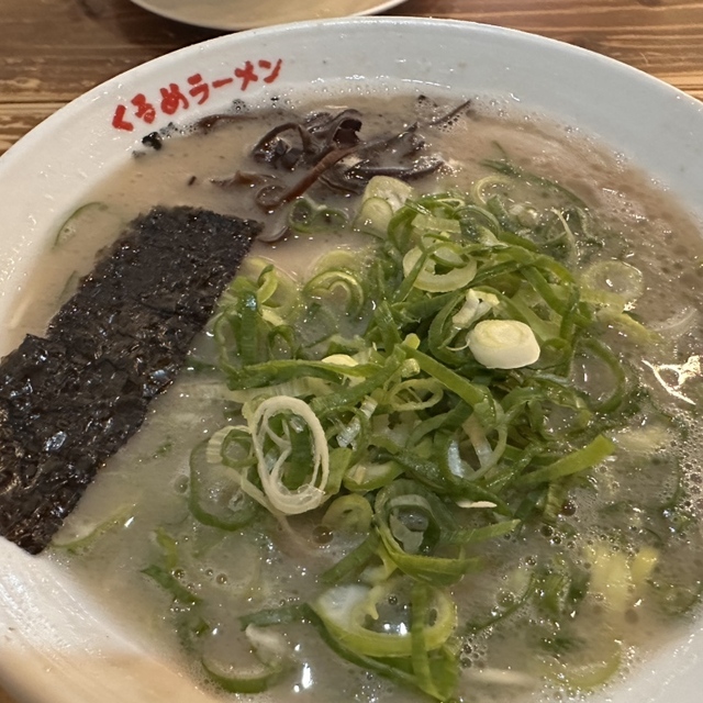 くるめラーメン ぼたもちの料理