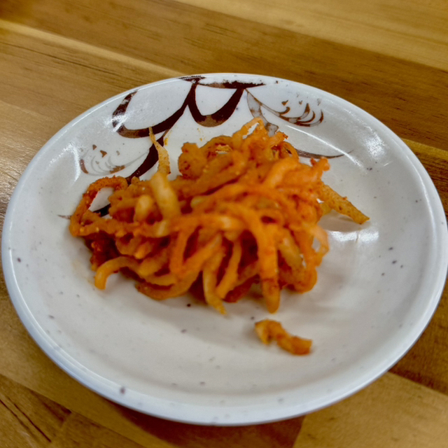 今浪うどんの料理