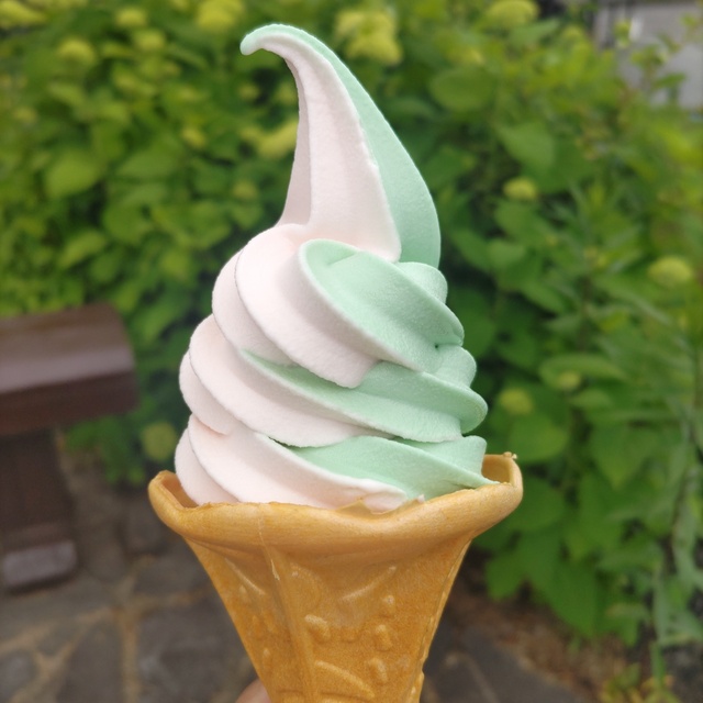 五色沼カフェの料理
