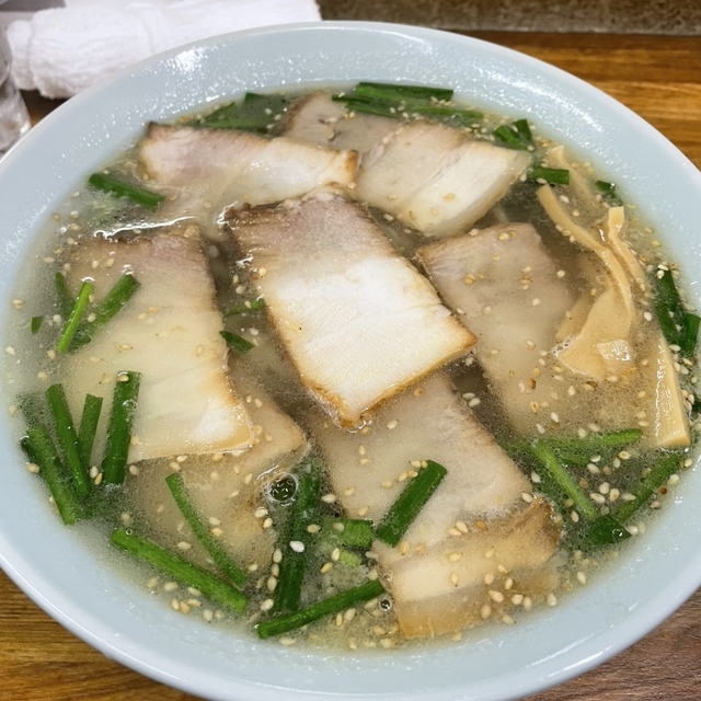 丸信ラーメン 船引店の料理