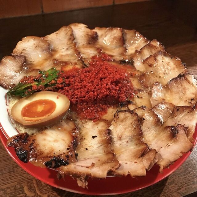 焼豚ラーメン 三條の料理