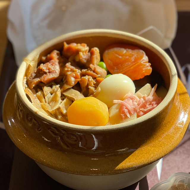峠の釜めし本舗 おぎのや 上信越自動車道横川サービスエリア(上り線)店の料理