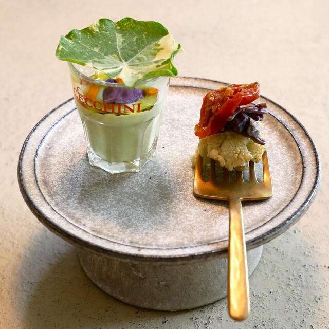 ヴェンティノーヴェの料理