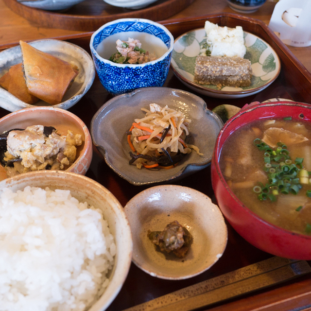 山雨堂の料理