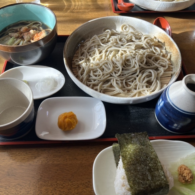 蕎麦の里 びばいろの料理