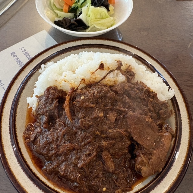 カラバトカリーの料理