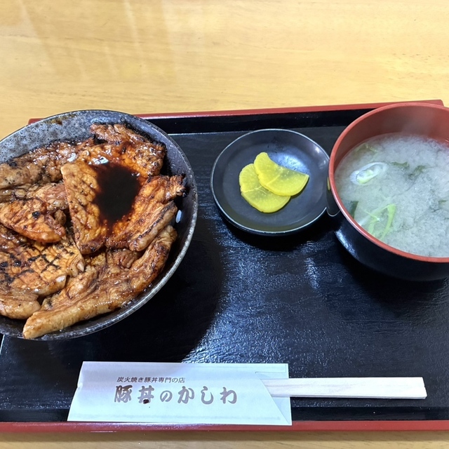 豚丼のかしわの料理