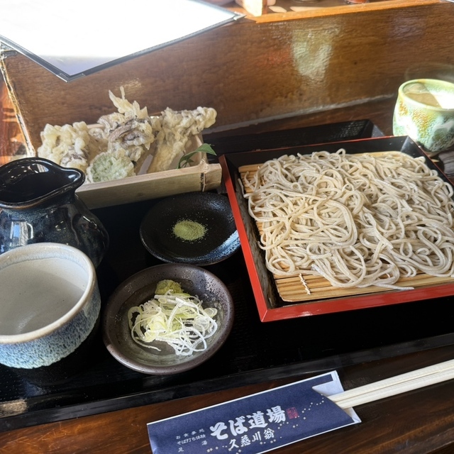 そば道場 久慈川 翁の料理