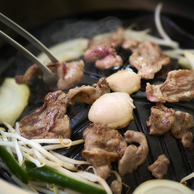 じんぎすかん あんべの料理