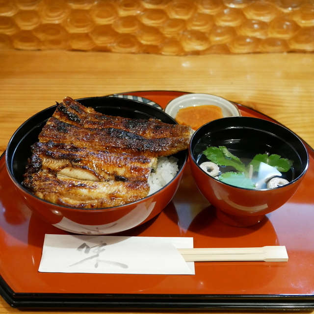 うなぎの美鶴の料理