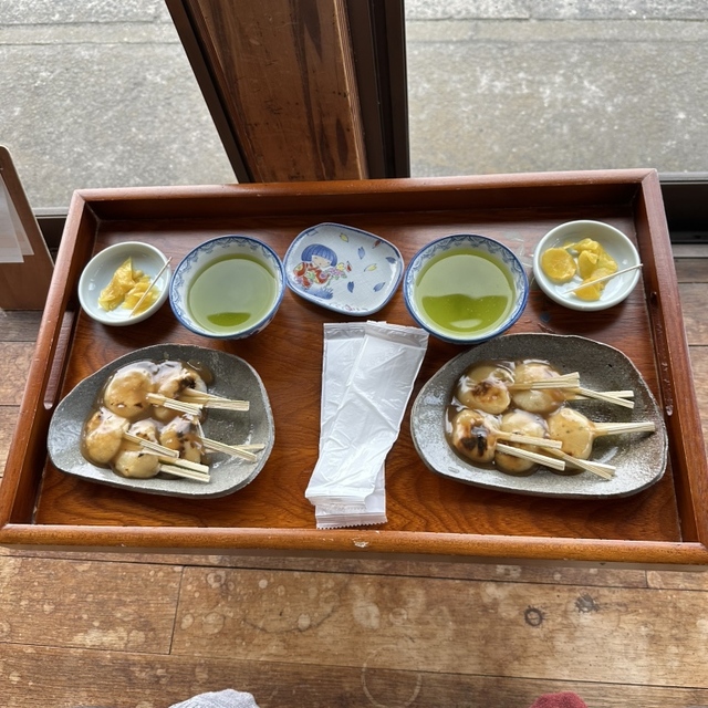 ぢゃんぼ餅 平田屋の料理