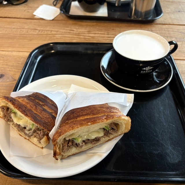 ゼブラ コーヒーアンドクロワッサン 津久井本店の料理