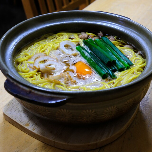 鍋焼きラーメン千秋の料理