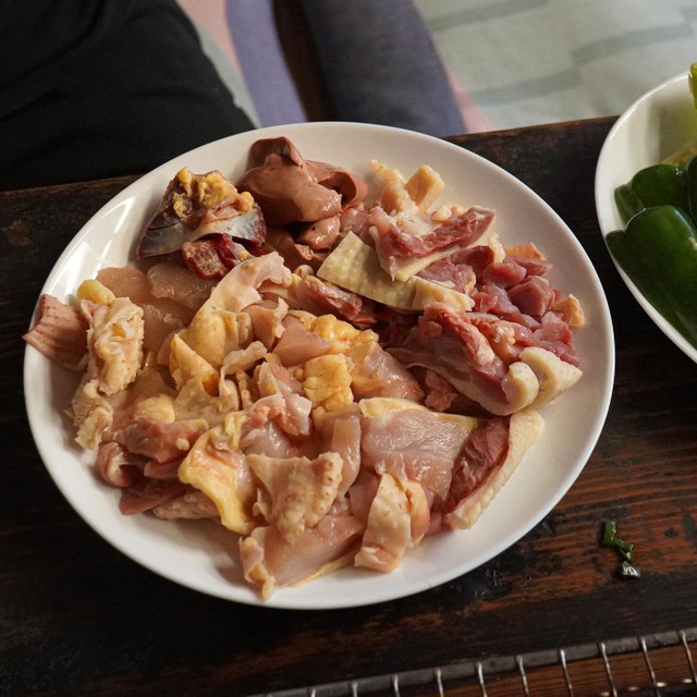 矢部野ファームの料理