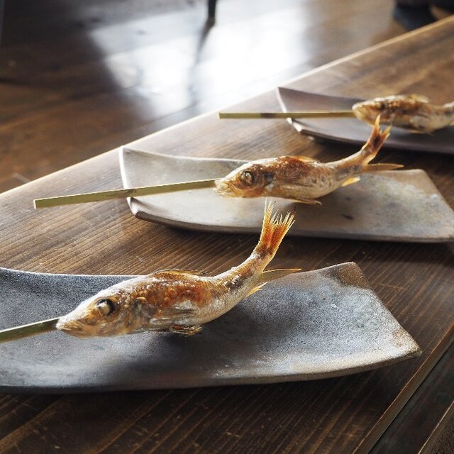 炭火割烹 稲米舎の料理