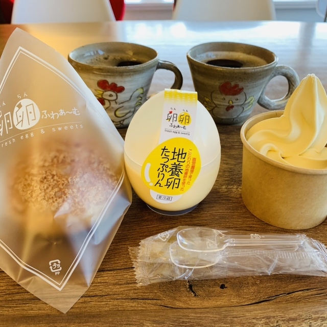 卵卵ふわぁーむ 本店の料理