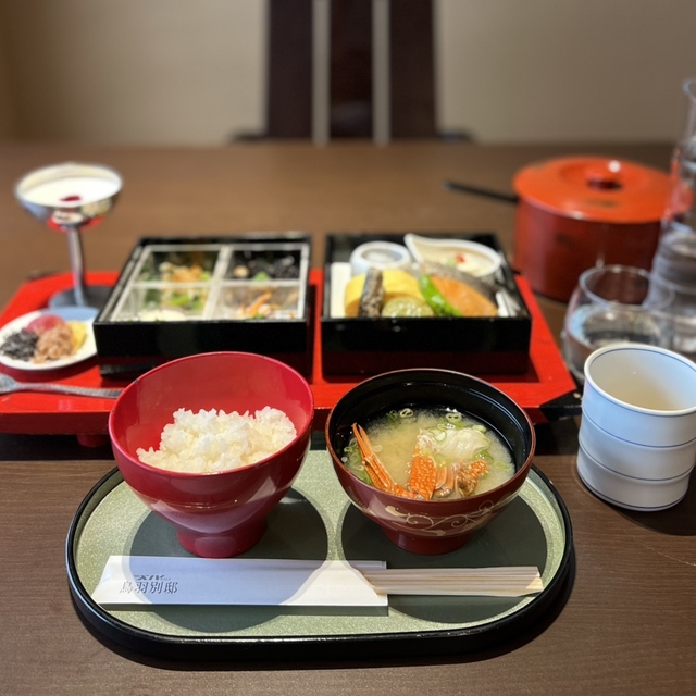 日本料理 鳥羽別邸 華暦の料理