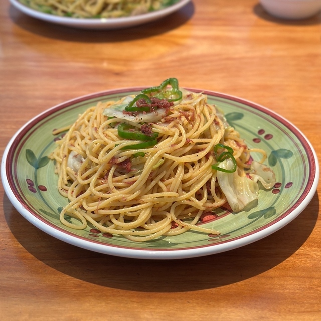 パスタ こむぎこの料理