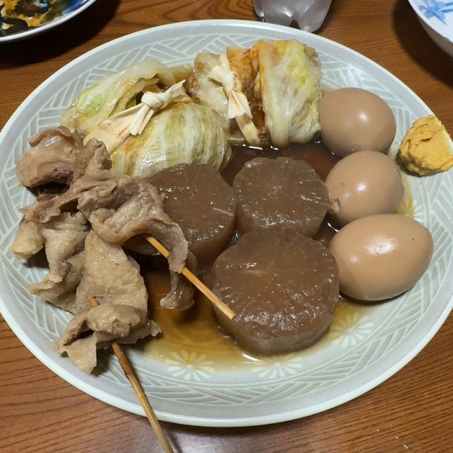 雨風の料理