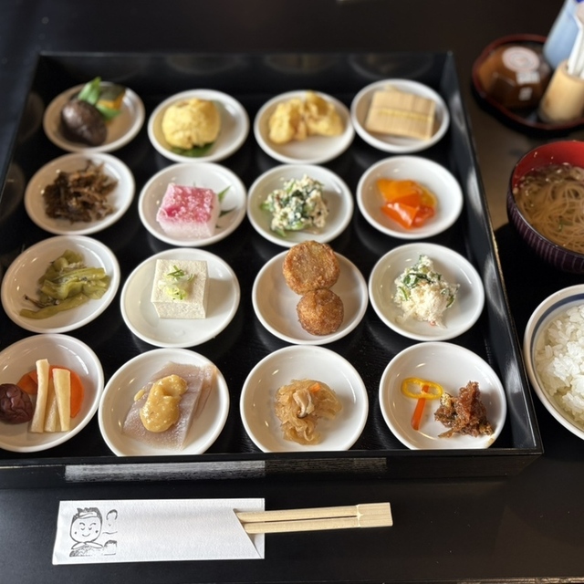 おがわ作小屋村の料理