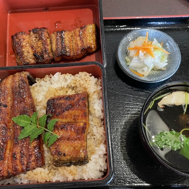 うなぎ水門の料理