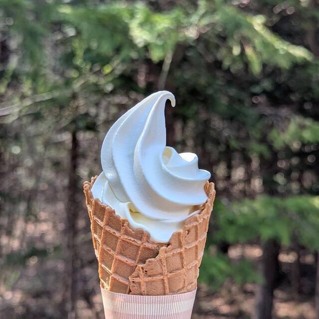 開田高原アイスクリーム工房の料理